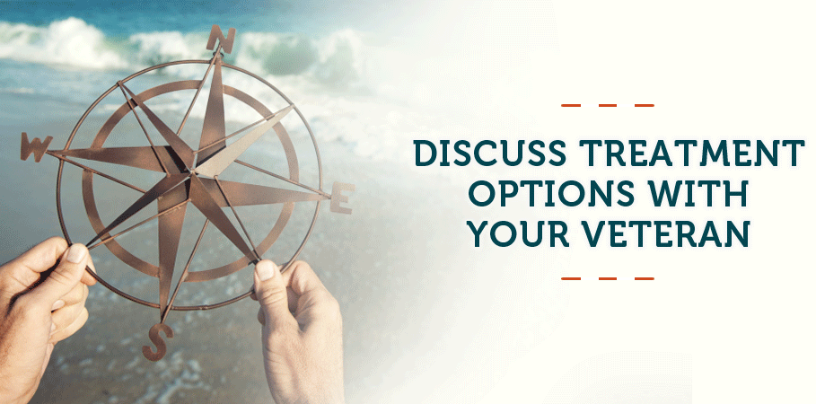 Hands holding large compass along the shoreline.