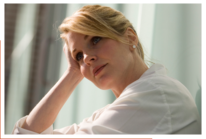 Woman thinking