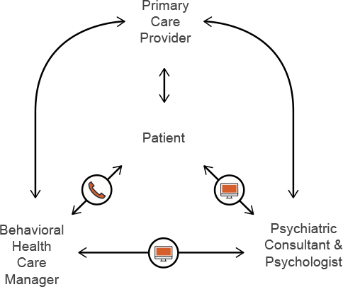 Figure 2: Collaborative Care model