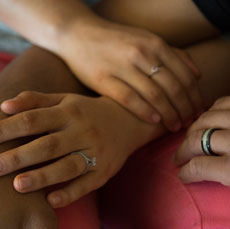 Hands holding hands